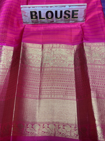 Pure Kanchipuram Silk Saree.