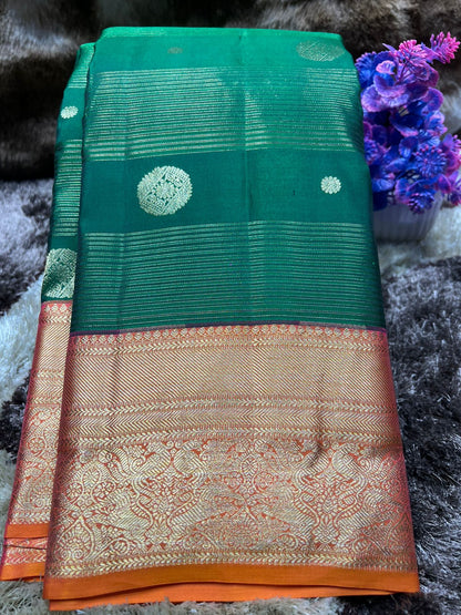 Pure Kanchipuram Silk Saree.