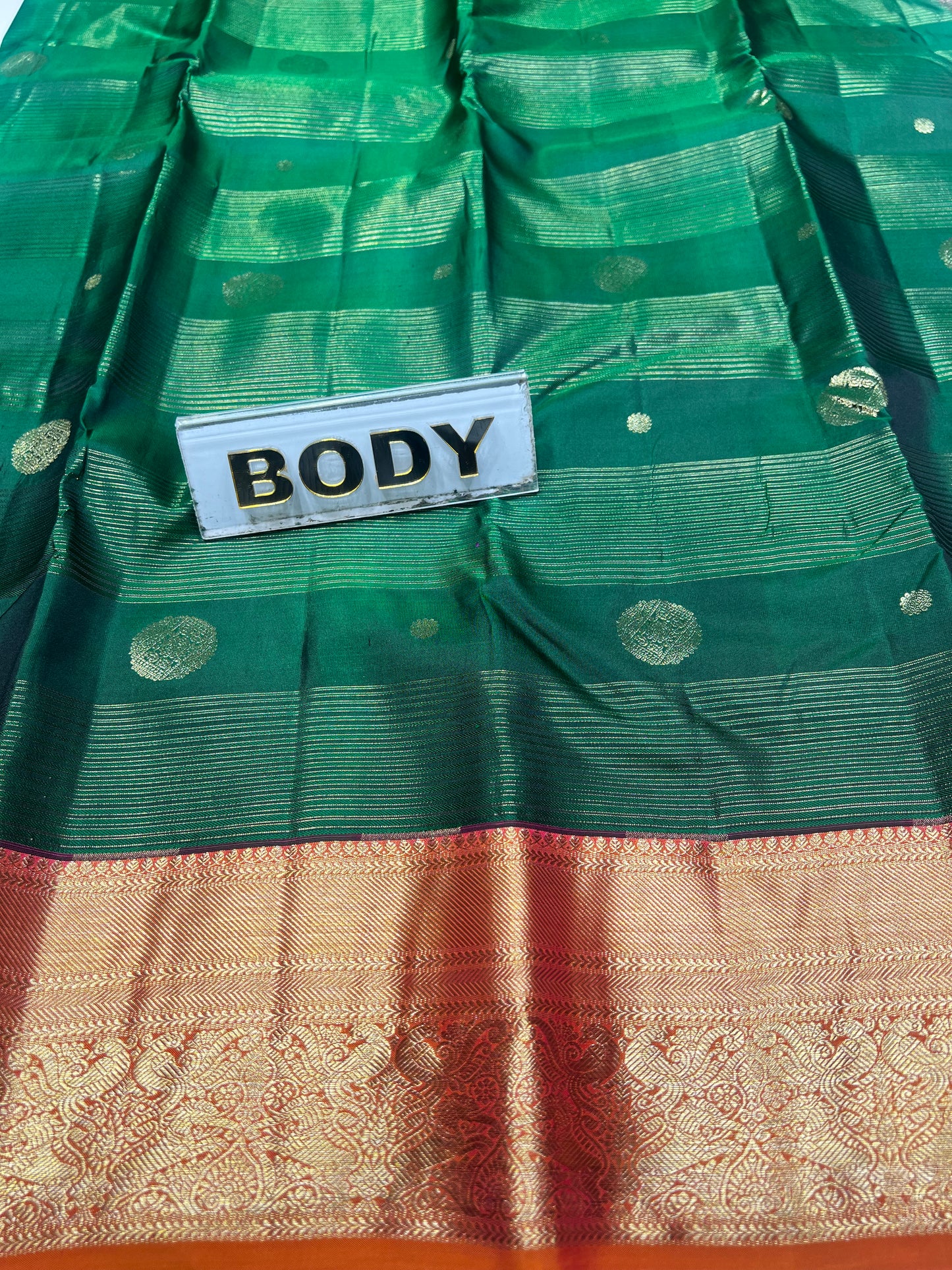 Pure Kanchipuram Silk Saree.