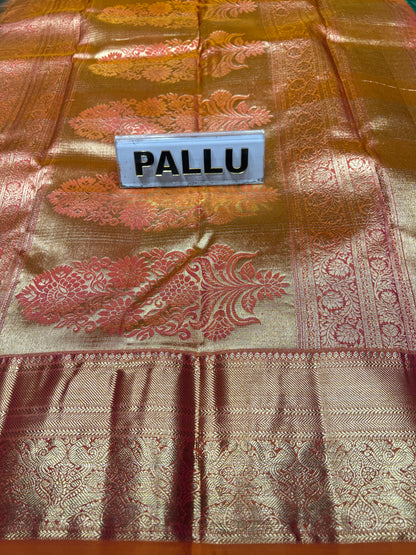 Pure Kanchipuram Silk Saree.