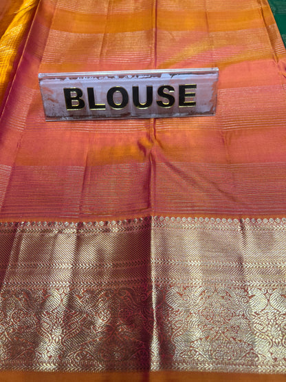 Pure Kanchipuram Silk Saree.