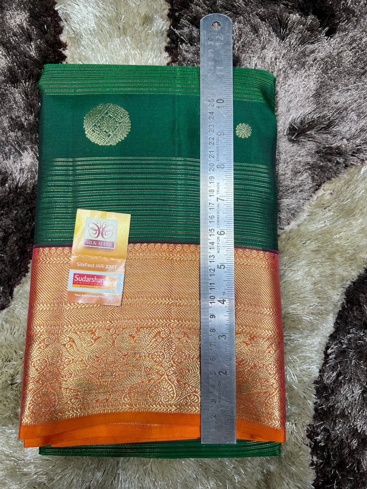 Pure Kanchipuram Silk Saree.