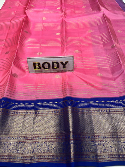 Pure Kanchipuram Silk Saree.