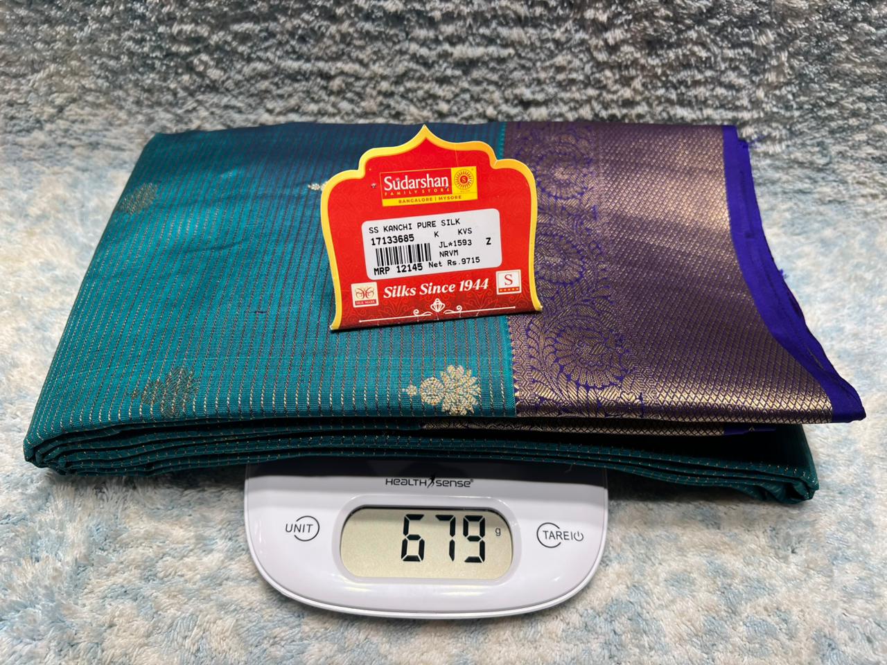 Pure Kanchipuram Silk Saree