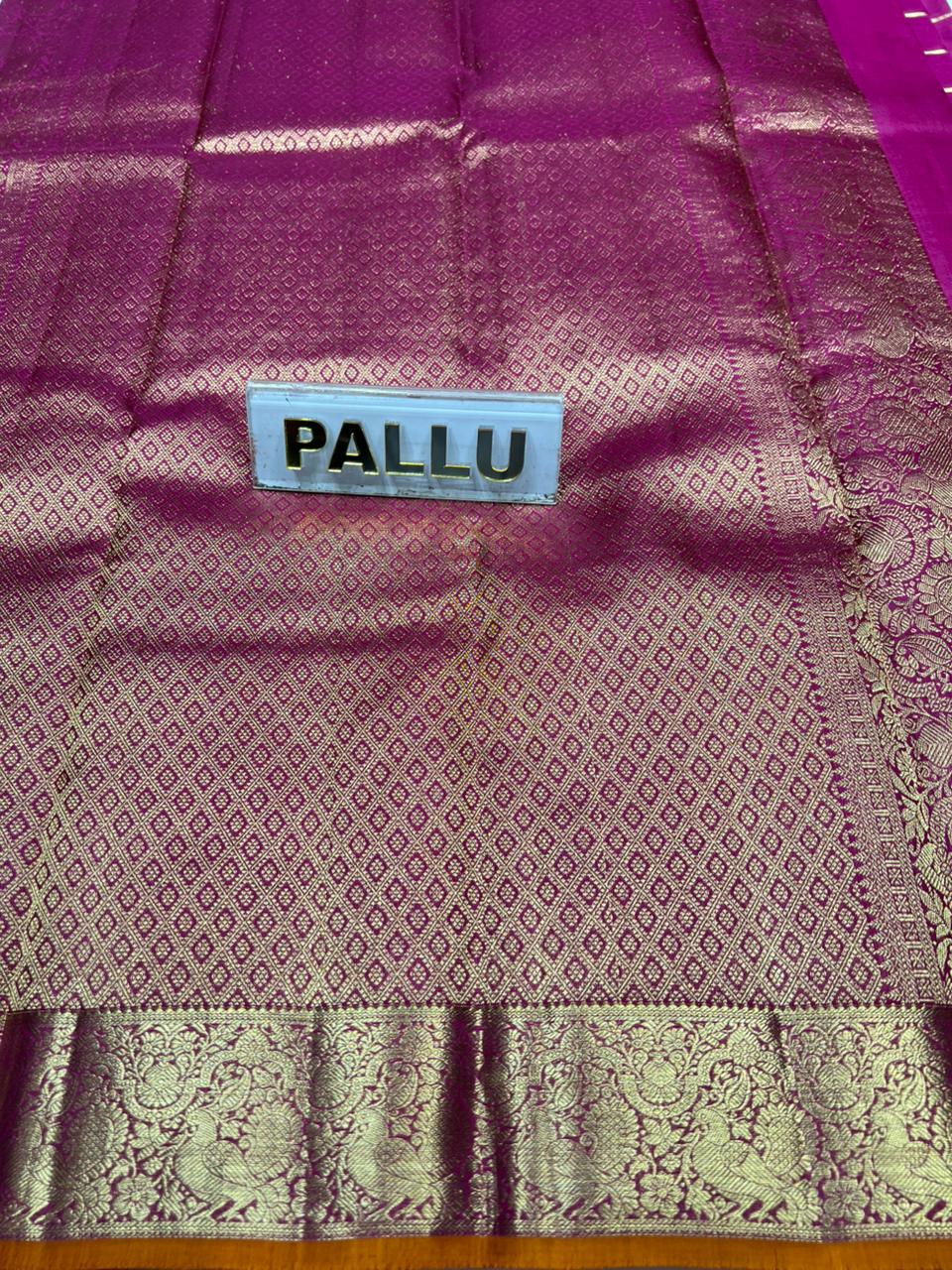 Pure Kanchipuram Silk Saree.