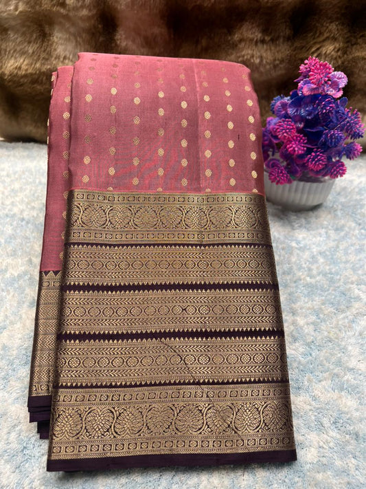 Pure Kanchipuram Silk Saree.