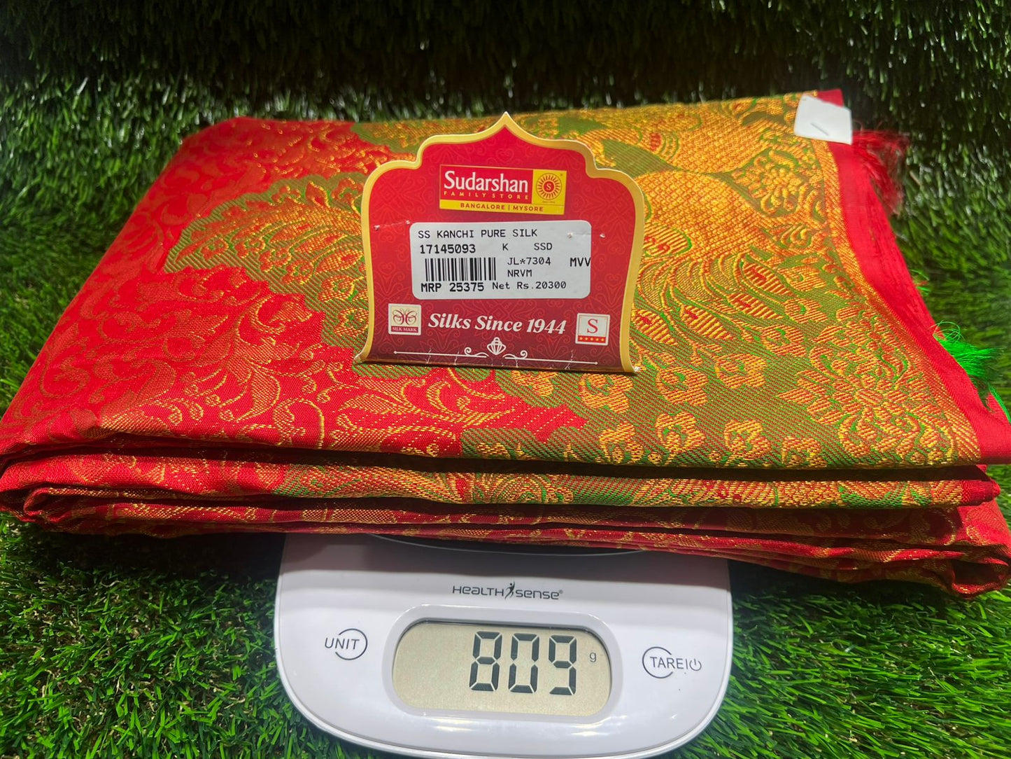 Pure Kanchipuram Silk Saree