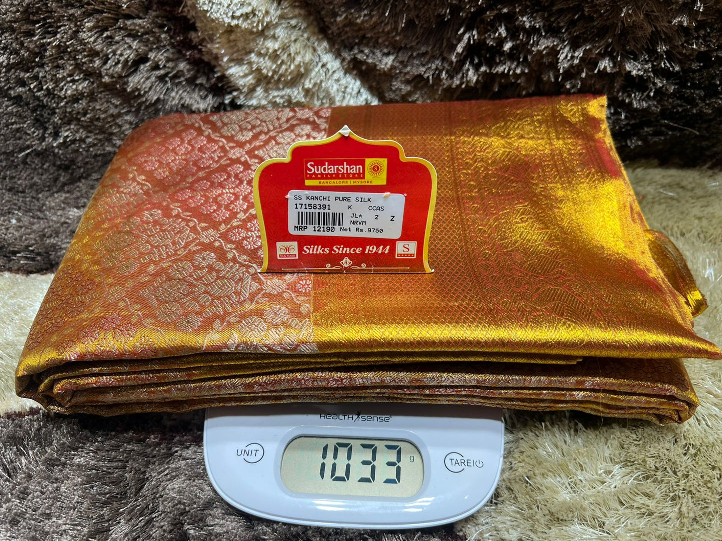 Pure Kanchipuram Silk Saree