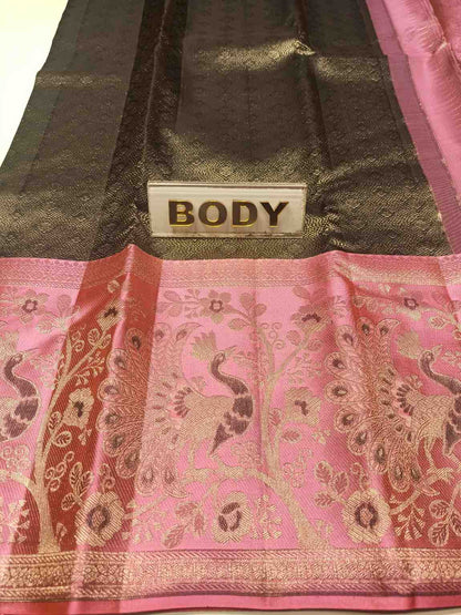 Pure Kanchipuram Silk Saree.