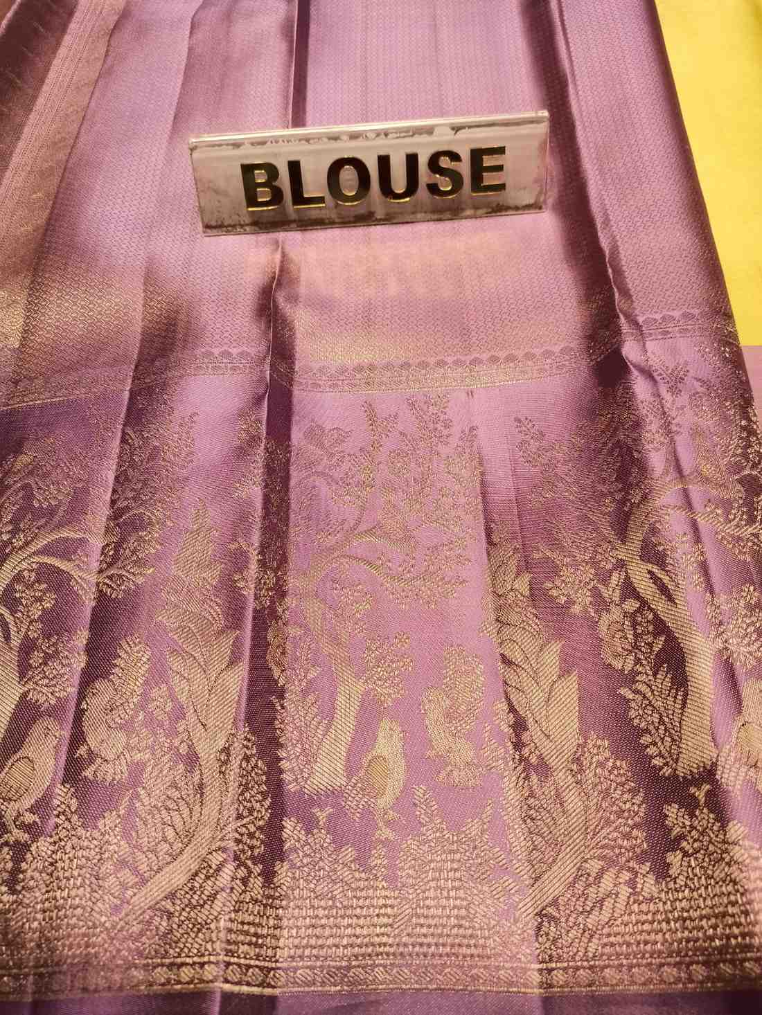Pure Kanchipuram Silk Saree.