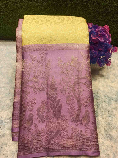 Pure Kanchipuram Silk Saree.