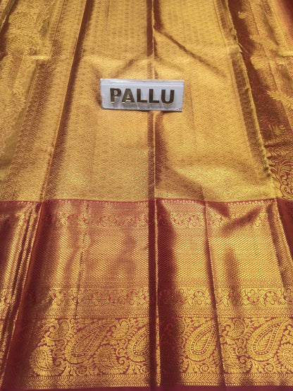Pure Kanchipuram Silk Saree.