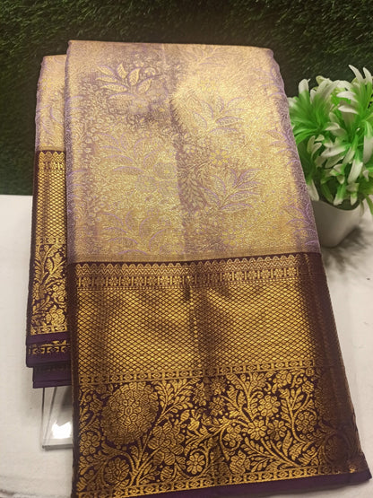 Pure Kanchipuram Silk Saree.