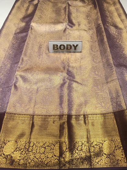 Pure Kanchipuram Silk Saree.