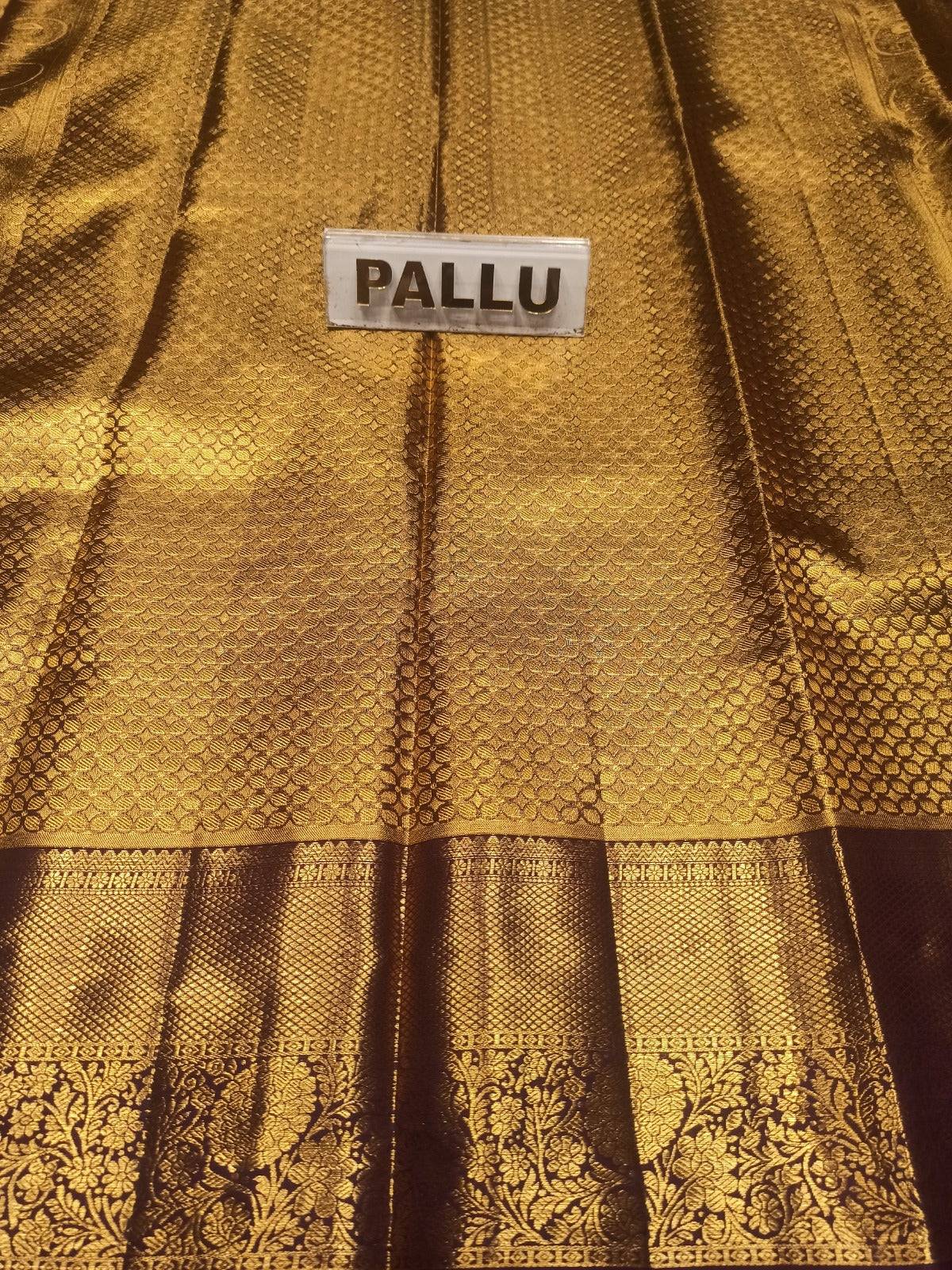 Pure Kanchipuram Silk Saree.