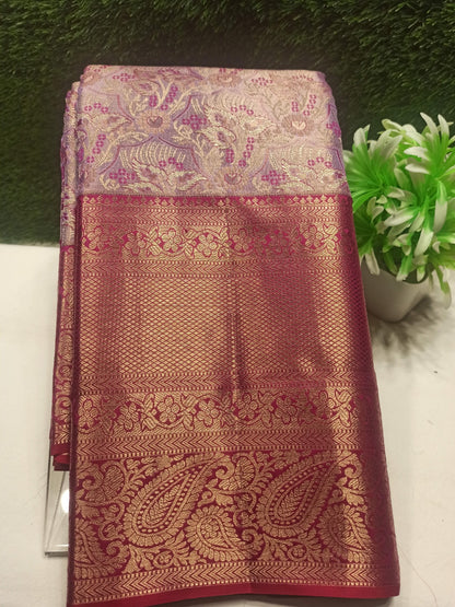 Pure Kanchipuram Silk Saree.