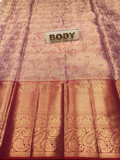 Pure Kanchipuram Silk Saree.