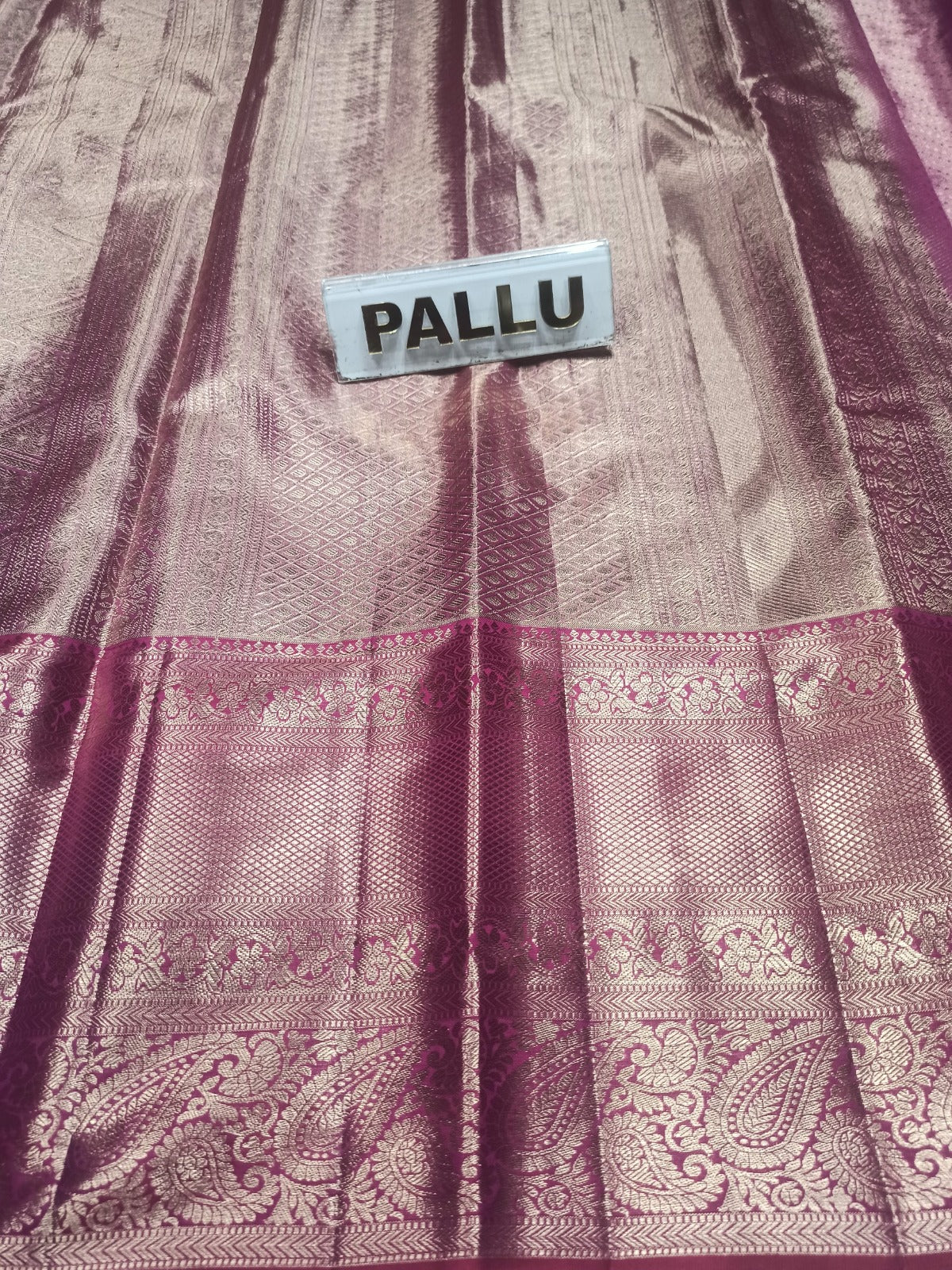 Pure Kanchipuram Silk Saree.