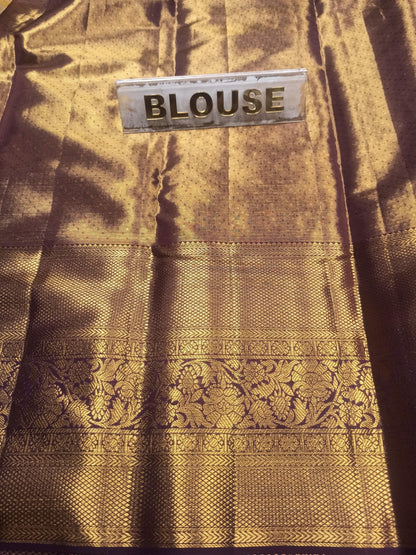 Pure Kanchipuram Silk Saree.