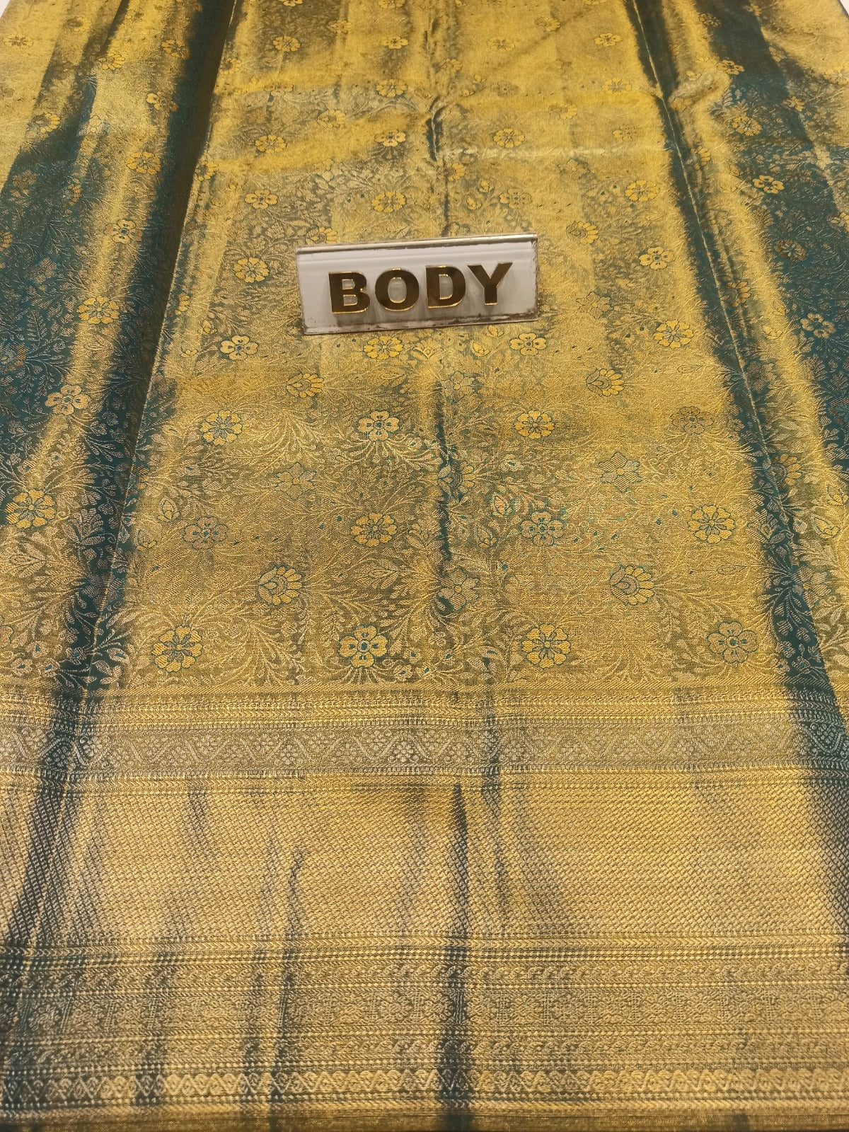 Pure Kanchipuram Silk Saree.