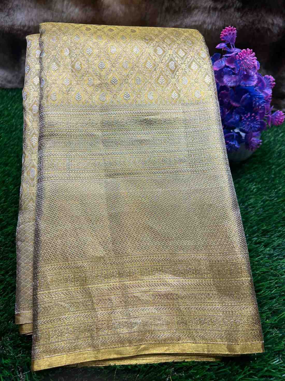 Pure Kanchipuram Silk Saree.