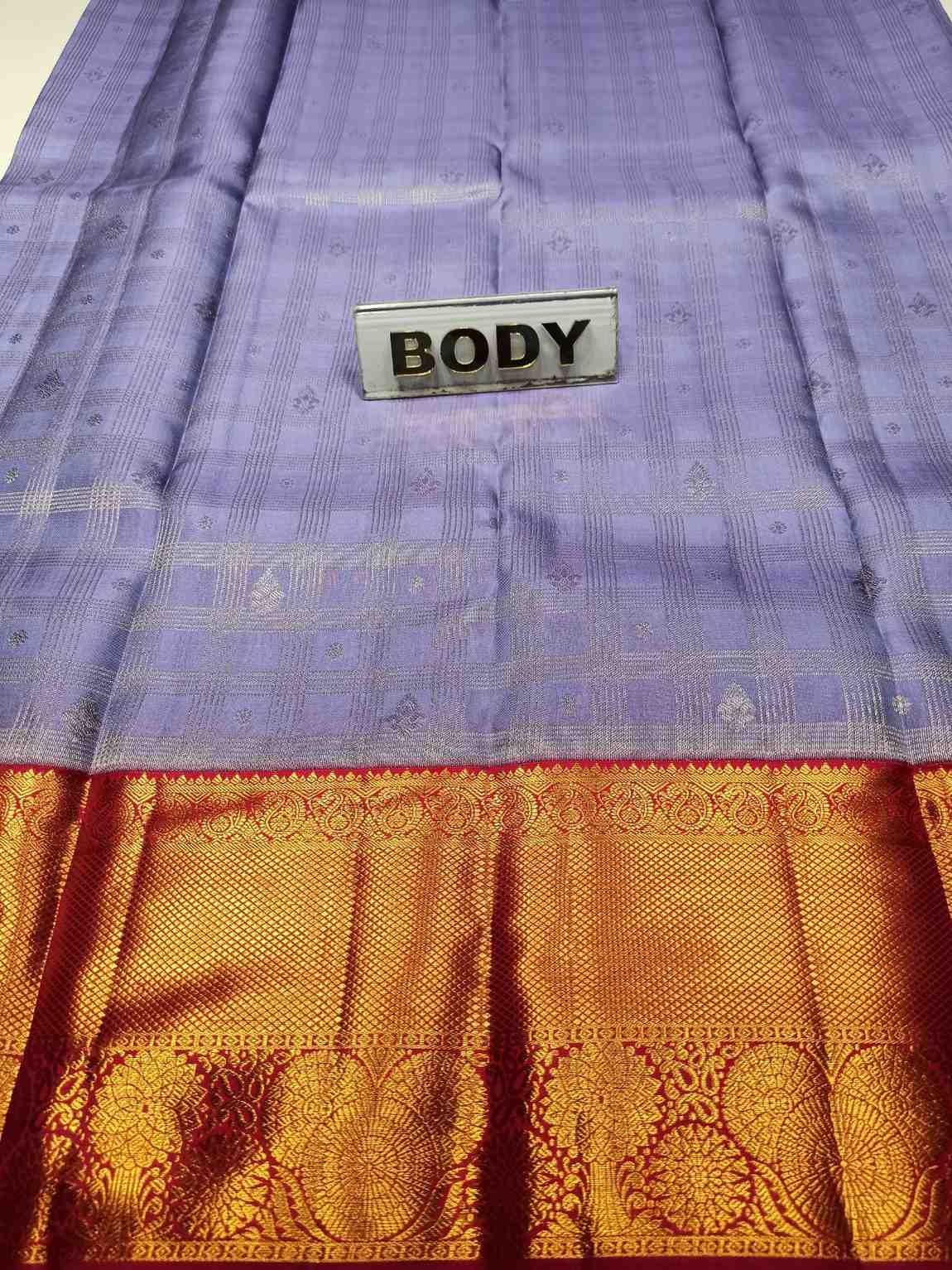 Pure Kanchipuram Silk Saree.