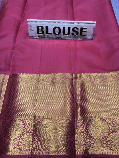 Pure Kanchipuram Silk Saree.