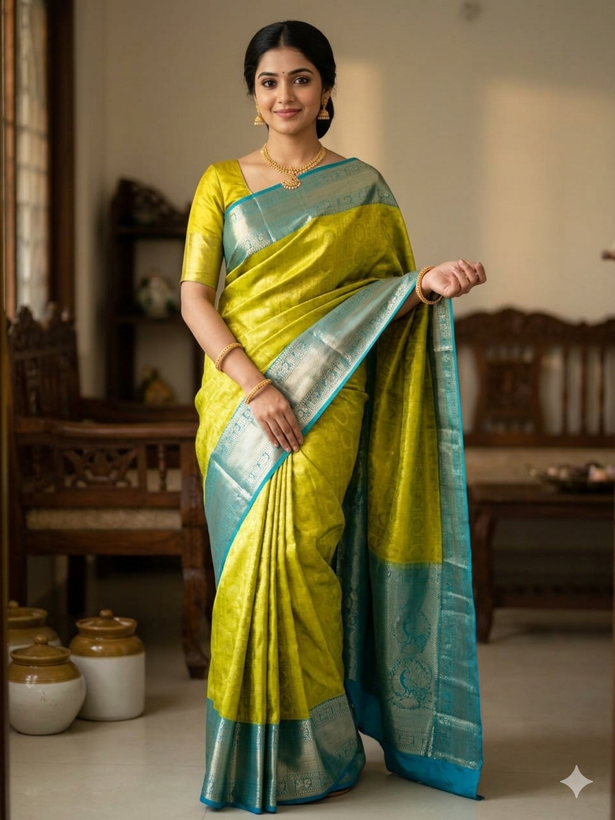 Pure Kanchipuram Silk Saree