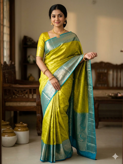 Pure Kanchipuram Silk Saree