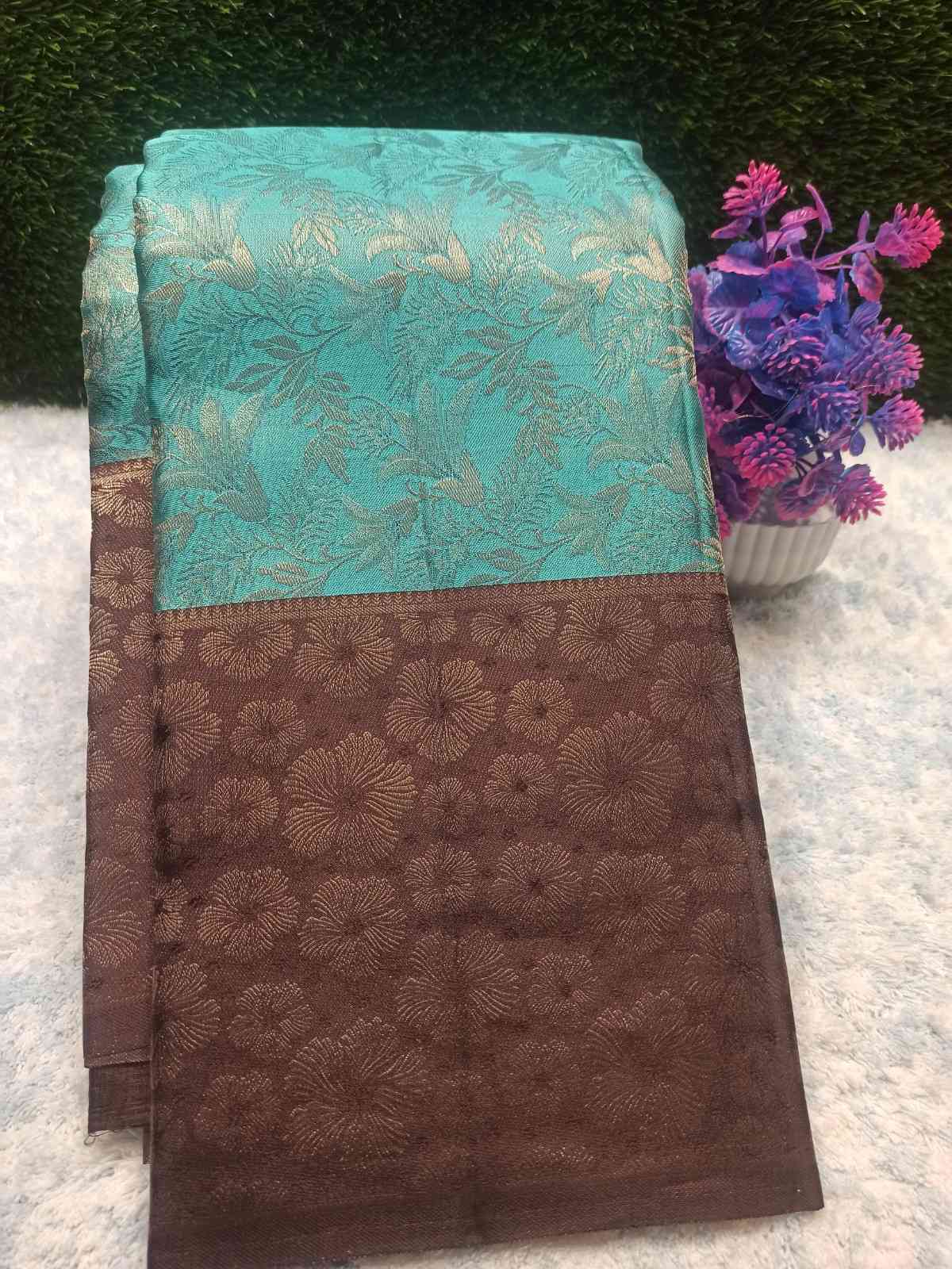 Pure Kanchipuram Silk Saree.