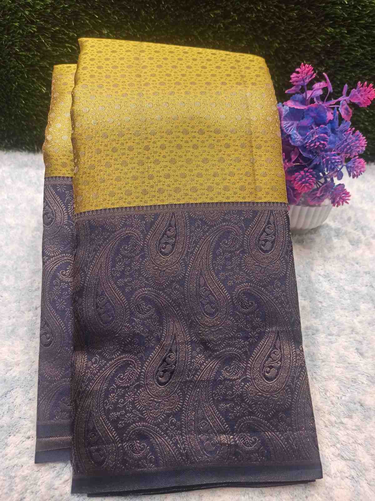 Pure Kanchipuram Silk Saree.