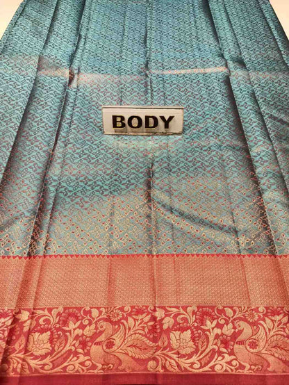 Pure Kanchipuram Silk Saree.