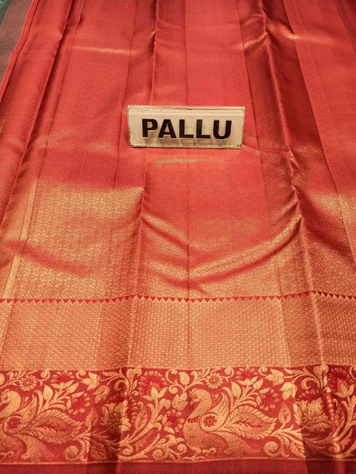 Pure Kanchipuram Silk Saree.