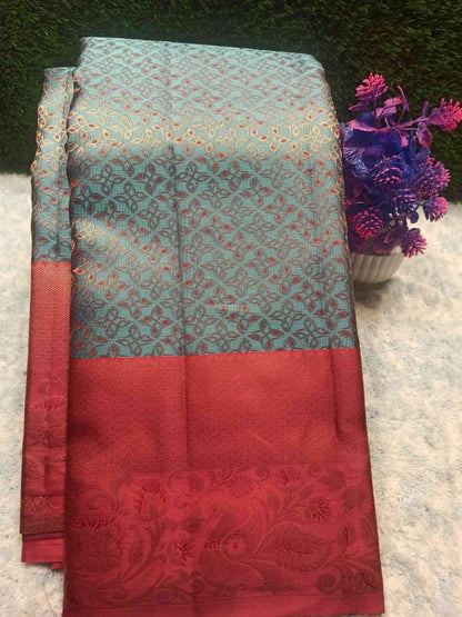 Pure Kanchipuram Silk Saree.