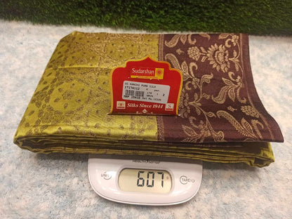 Pure Kanchipuram Silk Saree.