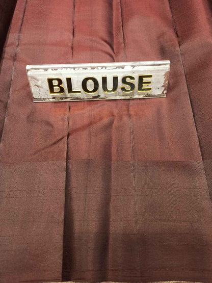 Pure Kanchipuram Silk Saree.