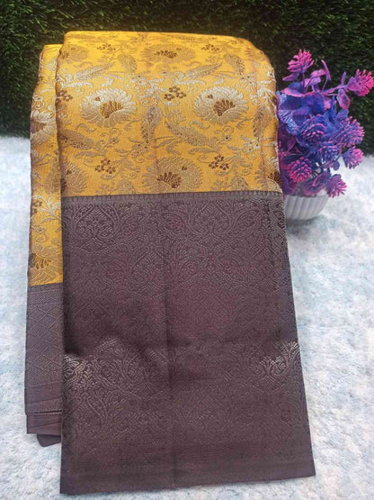 Pure Kanchipuram Silk Saree.