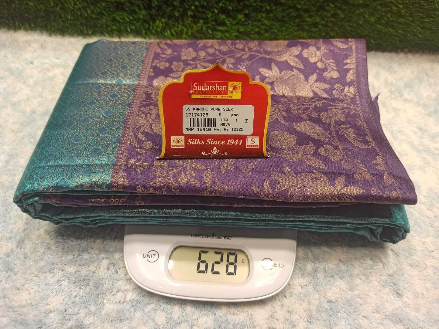 Pure Kanchipuram Silk Saree.
