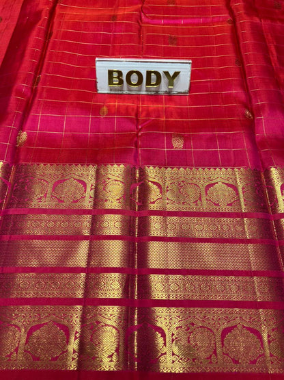 Pure Kanchipuram Silk Saree