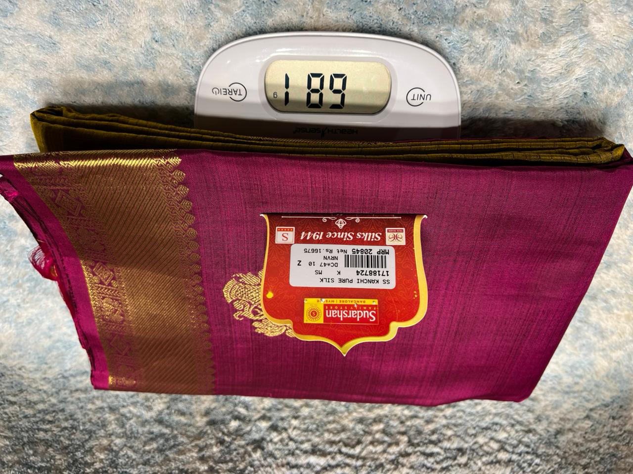 Pure Kanchipuram Silk Saree