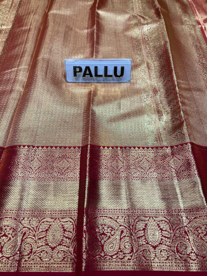 Pure Kanchipuram Silk Saree.