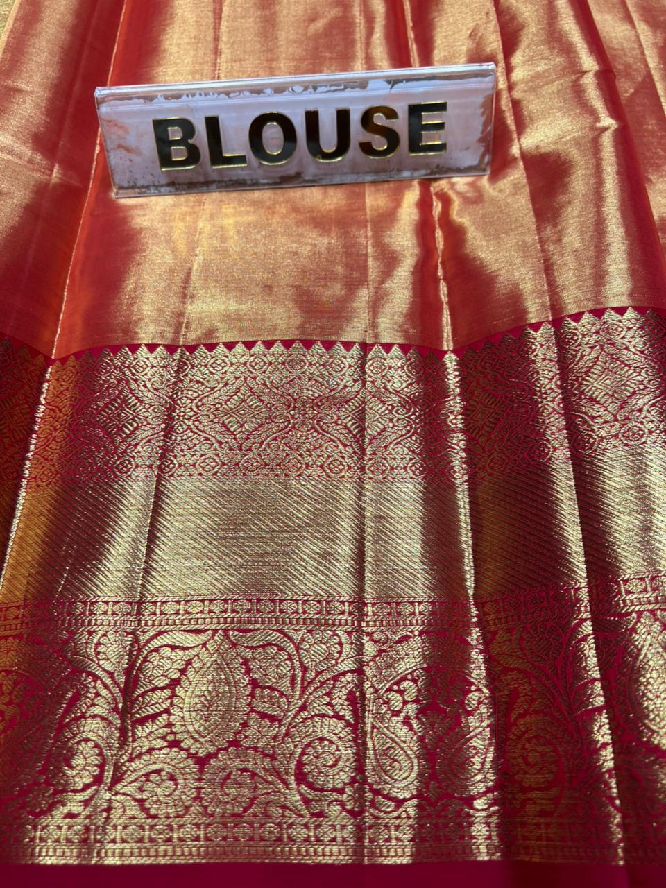 Pure Kanchipuram Silk Saree.