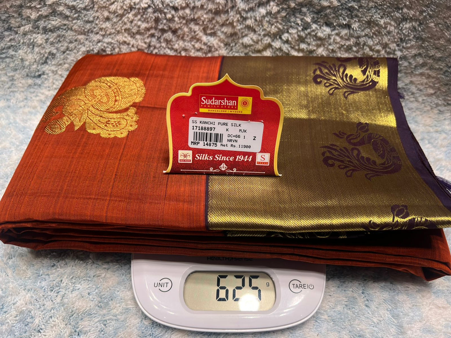 Pure Kanchipuram Silk Saree