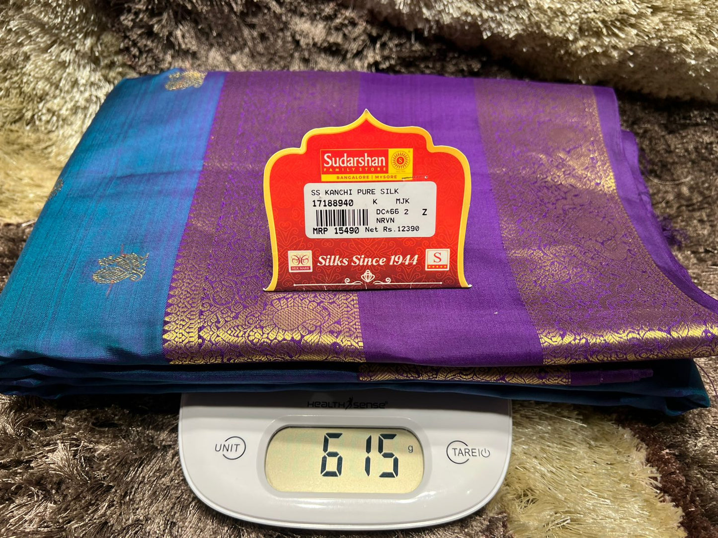 Pure Kanchipuram Silk Saree