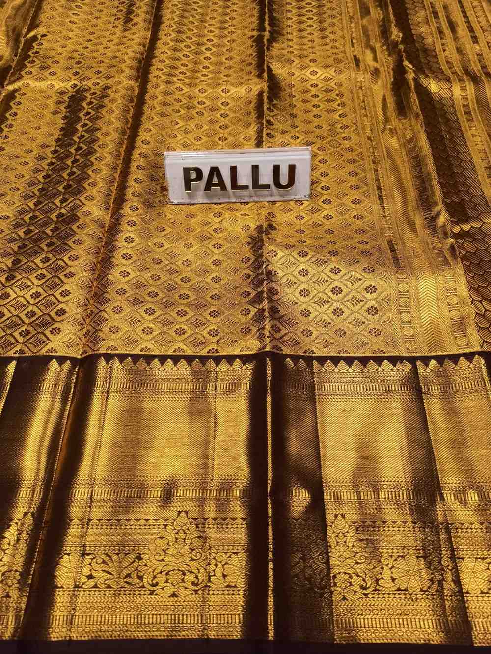 Pure Kanchipuram Silk Saree.