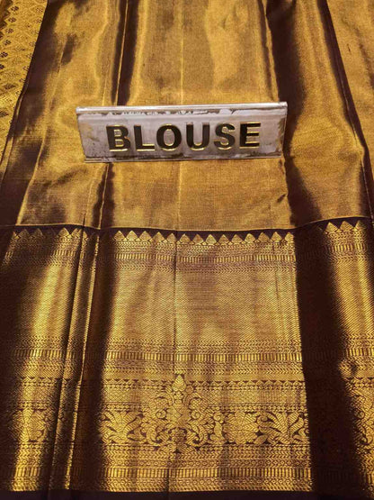 Pure Kanchipuram Silk Saree.