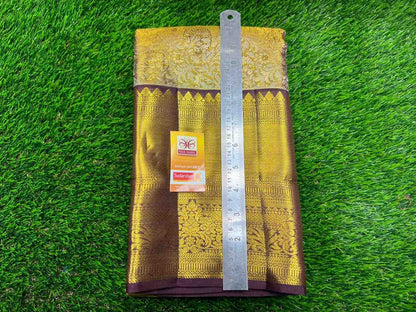 Pure Kanchipuram Silk Saree.