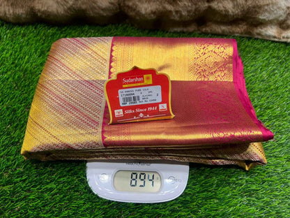 Pure Kanchipuram Silk Saree.