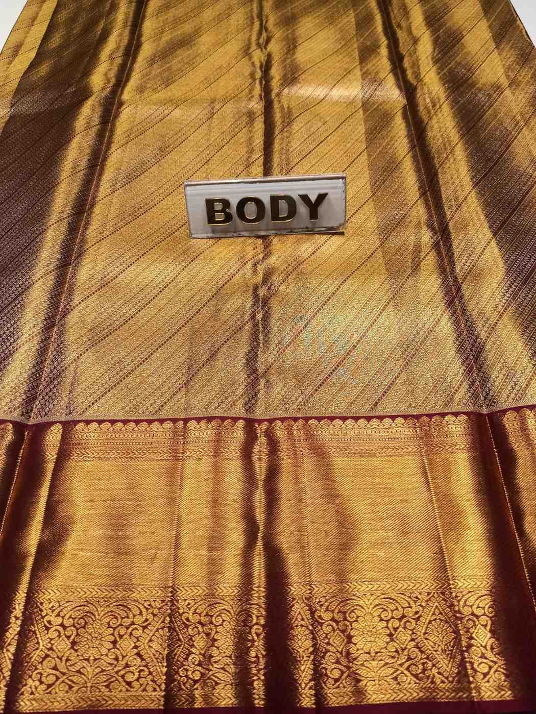 Pure Kanchipuram Silk Saree.