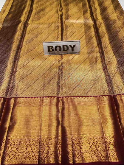 Pure Kanchipuram Silk Saree.